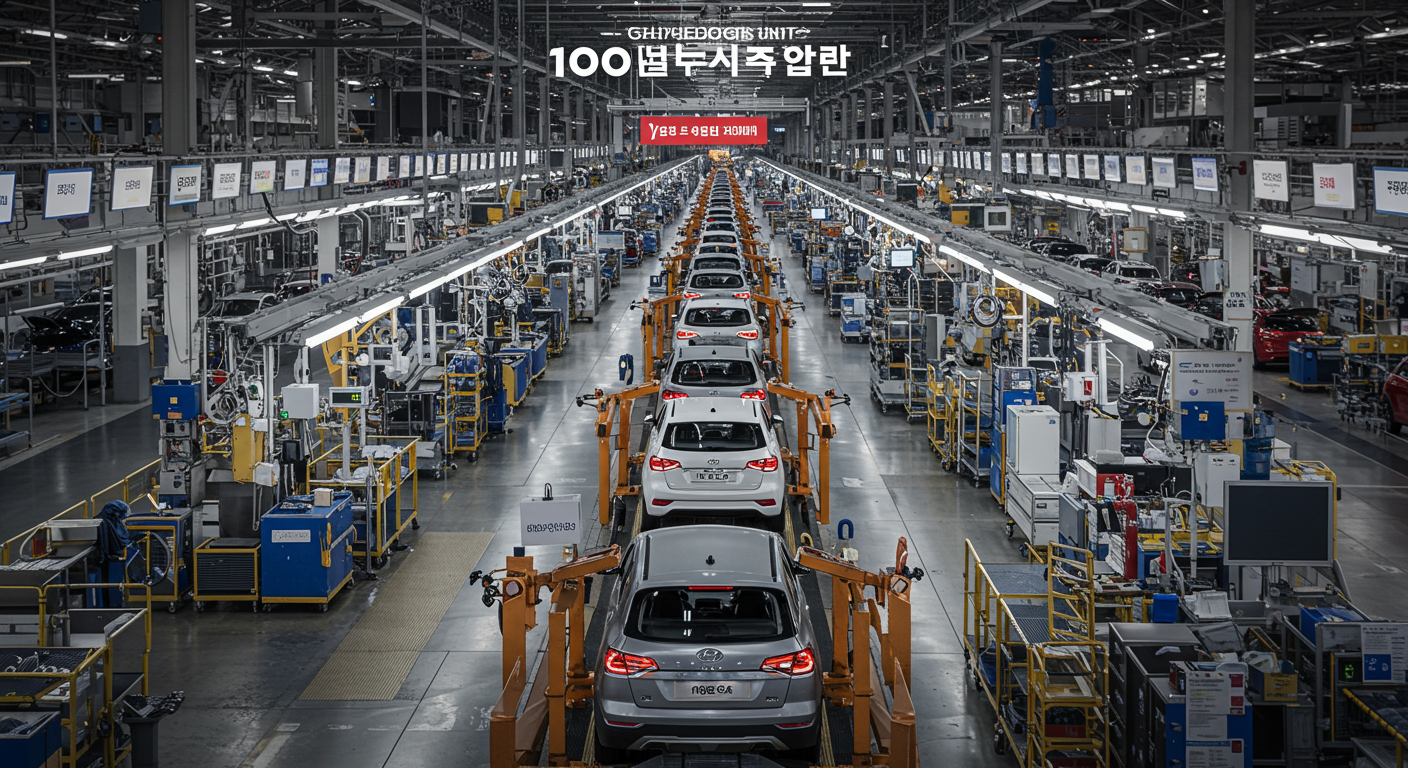 글로벌 생산 1억 대 돌파! 현대자동차의 놀라운 성장