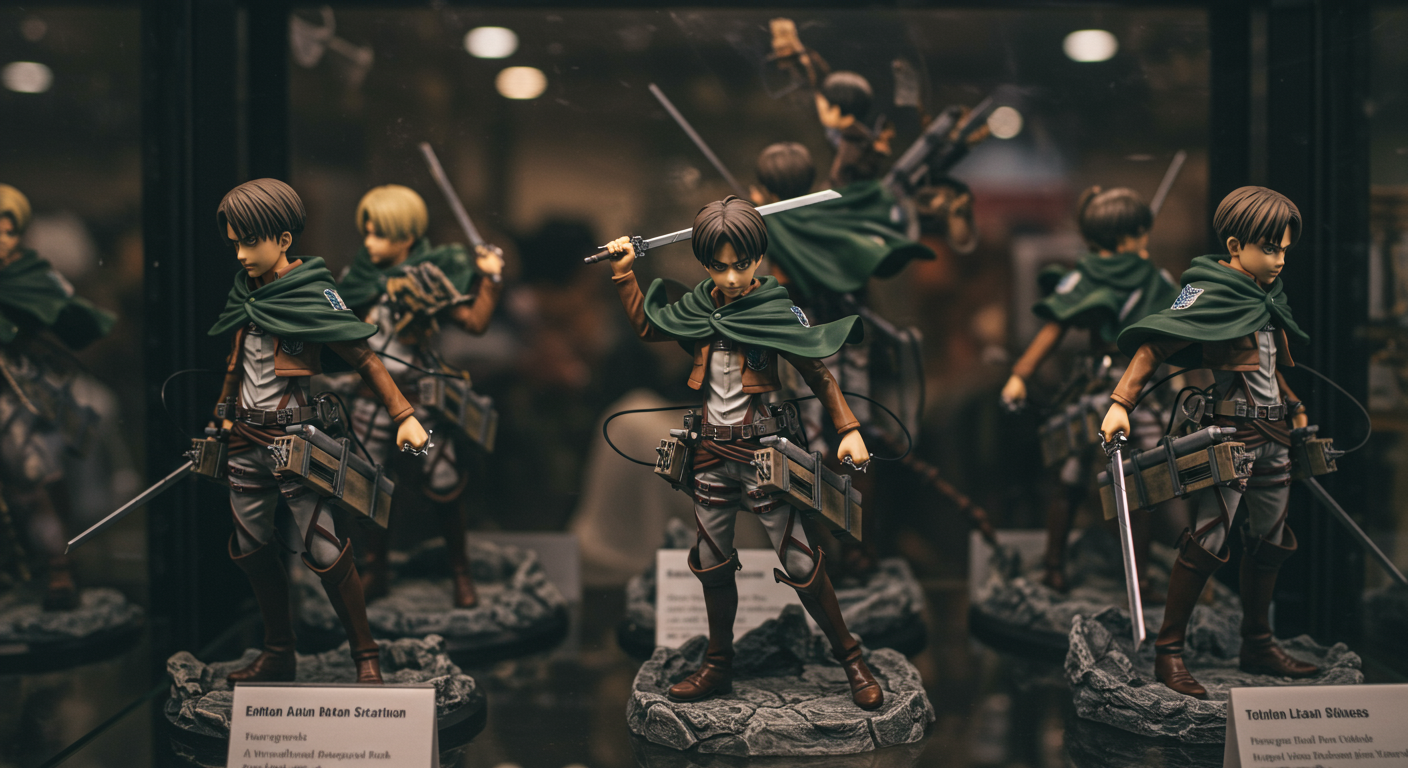 피규어와 한정판 굿즈, 놓칠 수 없죠! ✨