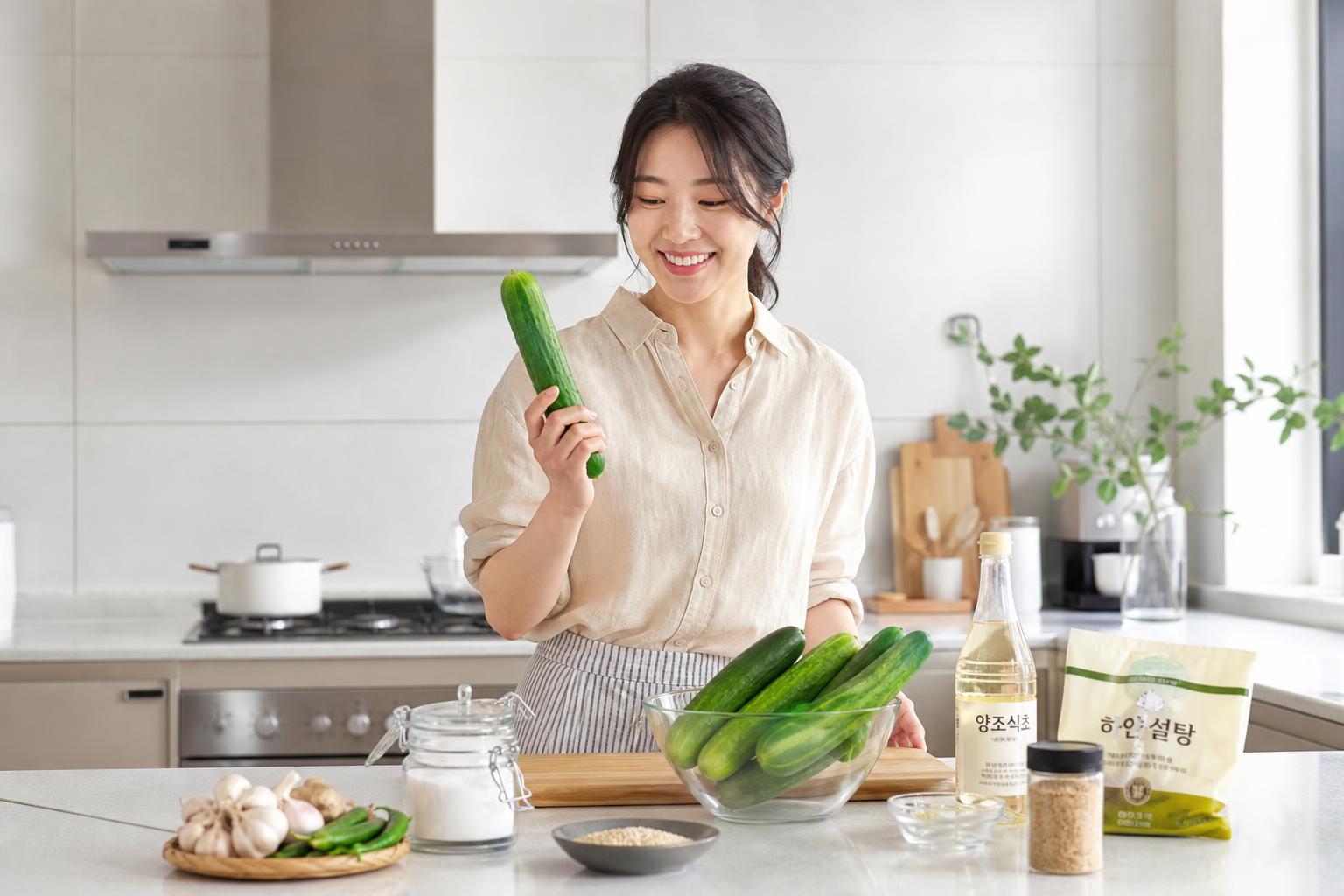 우리 집 식탁을 바꾼 오이탕탕이! (핵심 재료와 편스토랑 레시피)