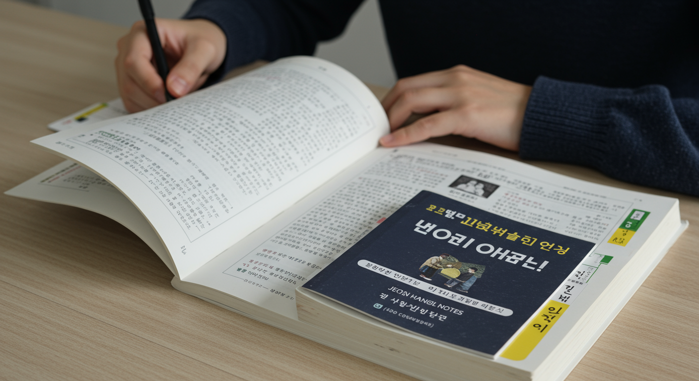 전한길필기노트, 합격의 길을 여는 비법 노트! 📝