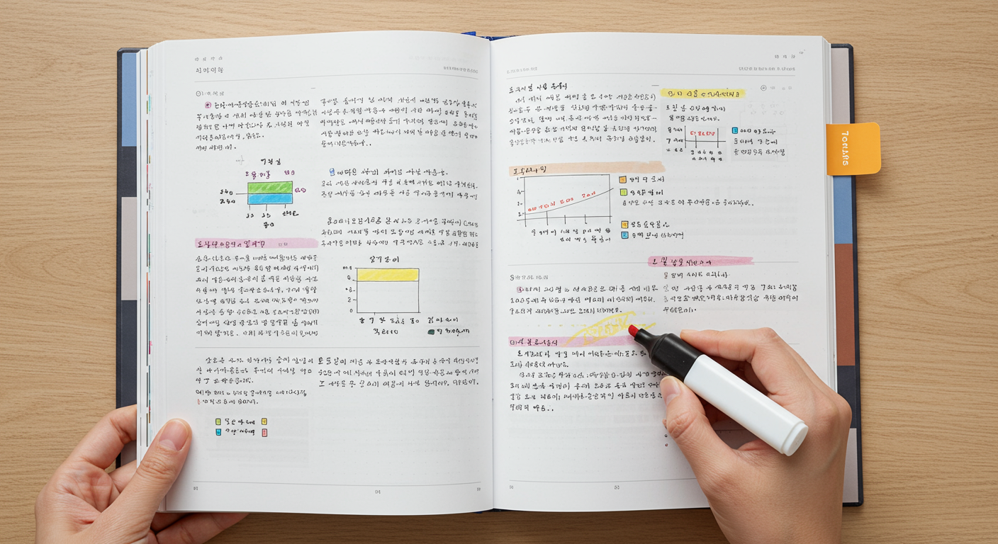 어떤 내용이 담겨 있을까? 필기노트의 특별한 구성과 특징 ✨