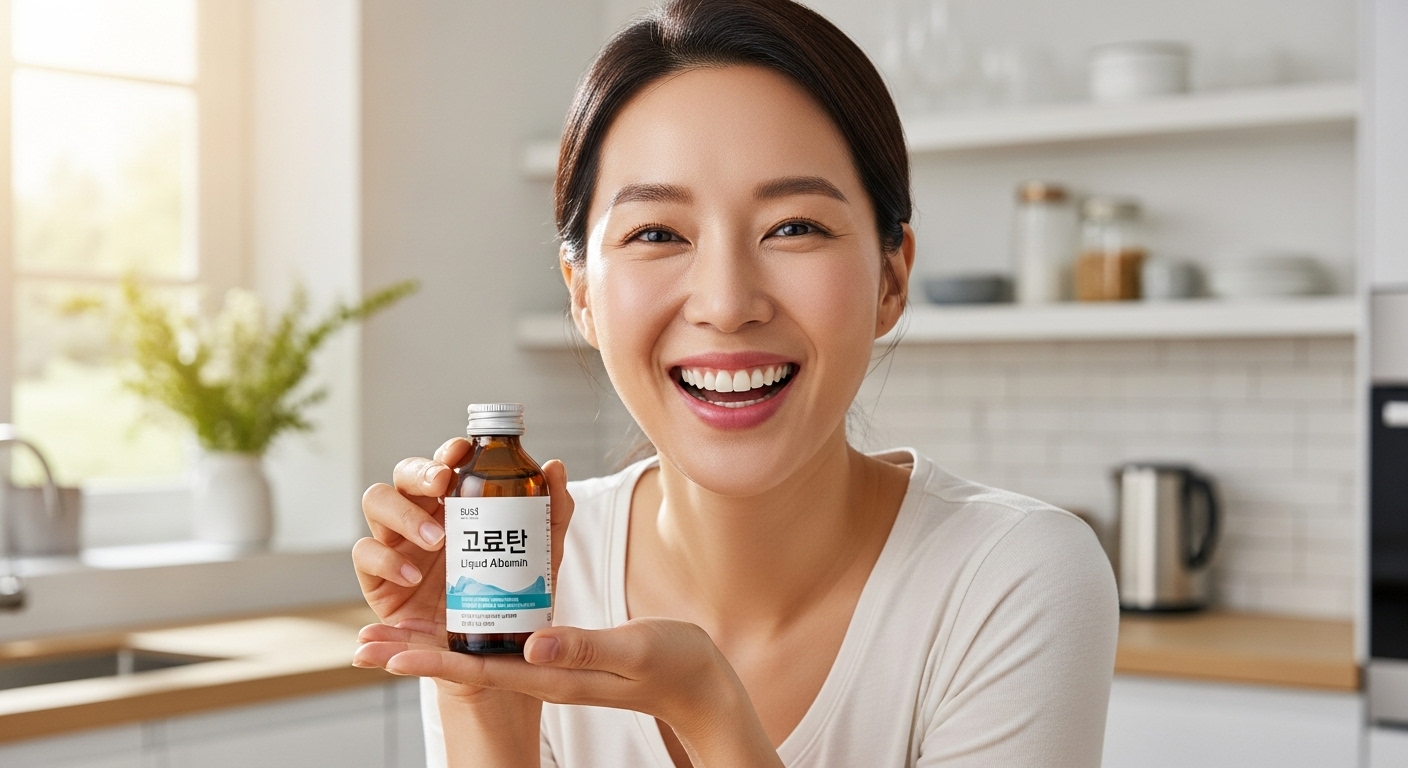 활력 뿜뿜! 마시는 알부민의 놀라운 효능 3가지