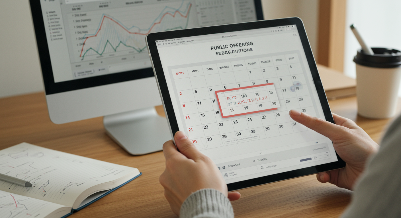 2025년 10월~12월 주요 공모주 일정 함께 봐요!