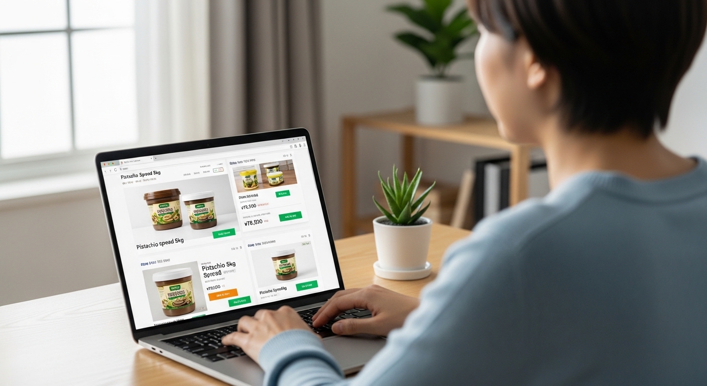 피스타치오 스프레드 5kg, 어디서 어떻게 살까요?