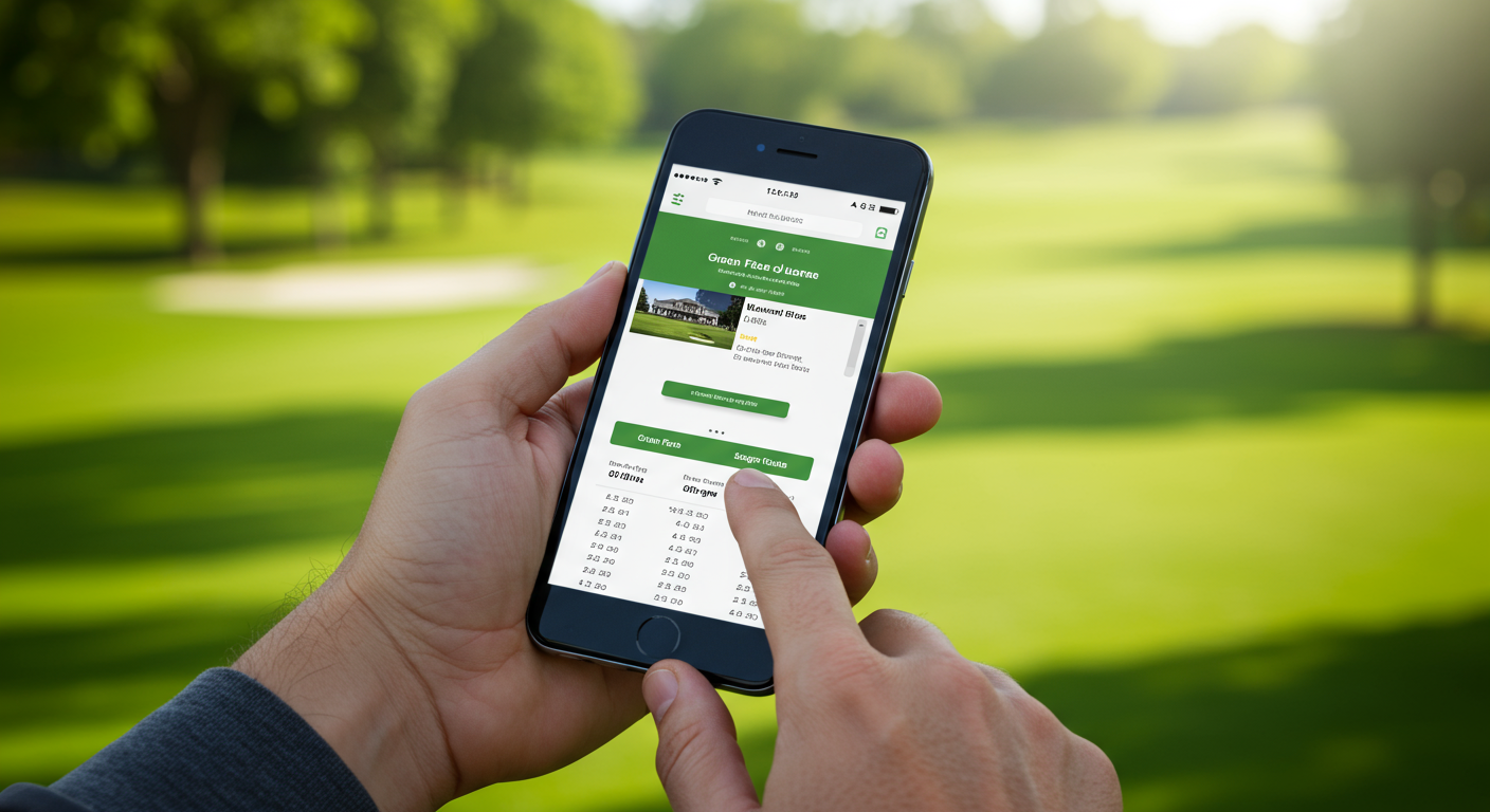 궁금한 그린피와 이용 요금 알아보기