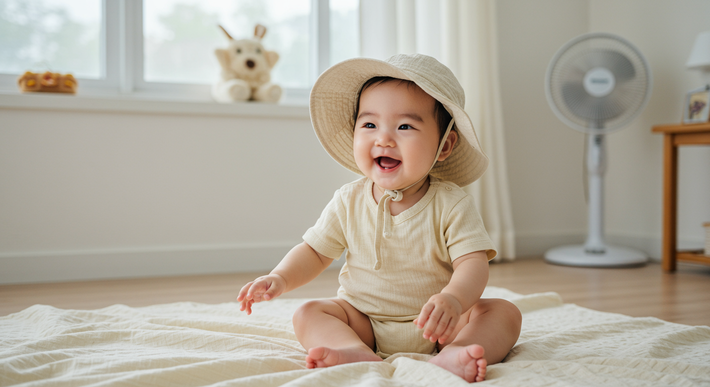 30도 이상! 뜨거운 여름 아기 옷차림 💦