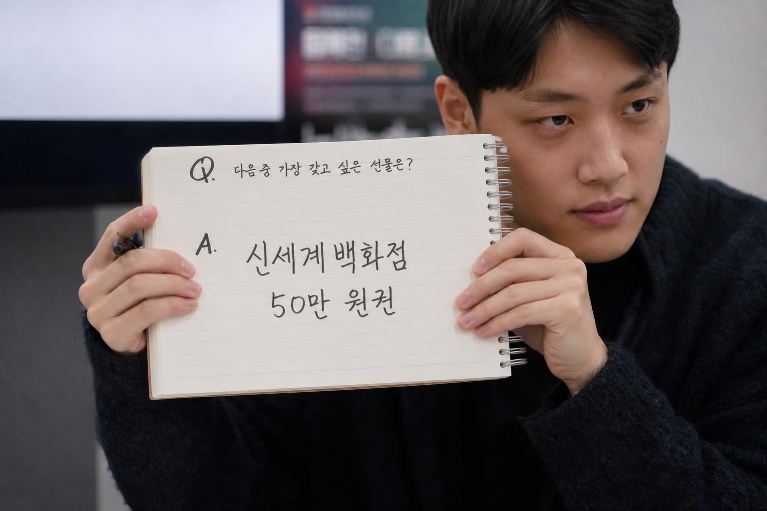 퀴즈 핵심 문항과 정답: 신세계백화점 50만 원권