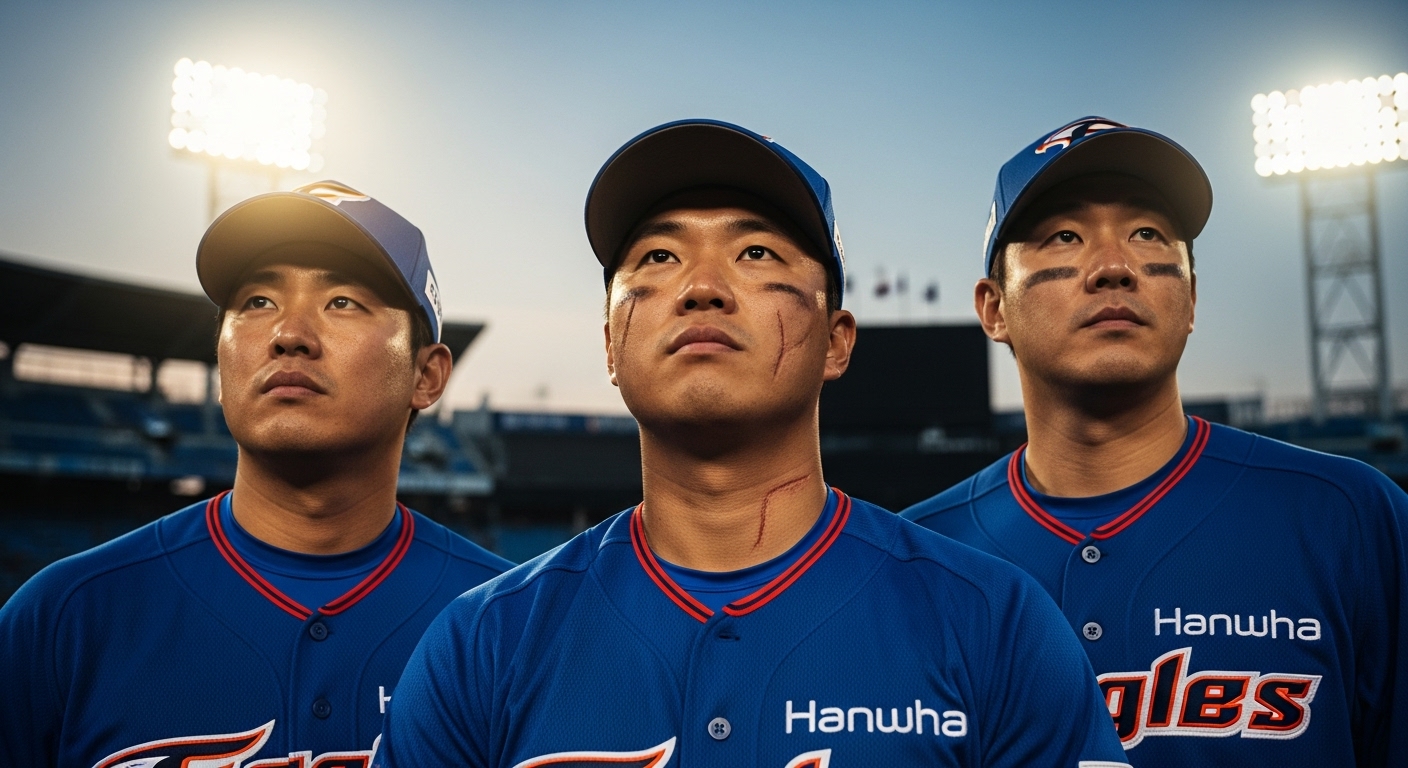 한화이글스 배경화면: 2025 포스트시즌 캠페인 감동을 담다