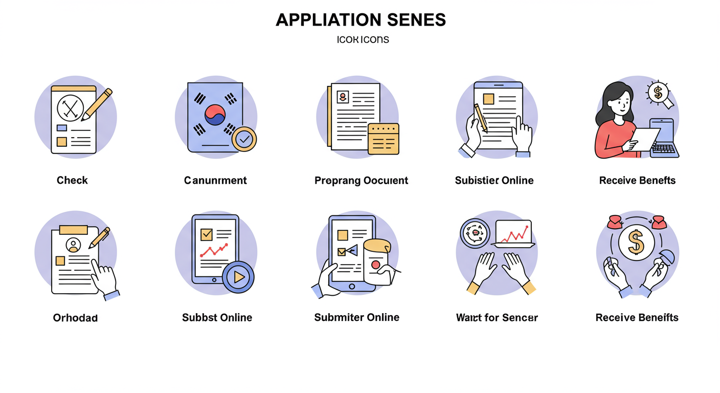 여성건강지원금 신청, 이렇게 진행돼요! 📝