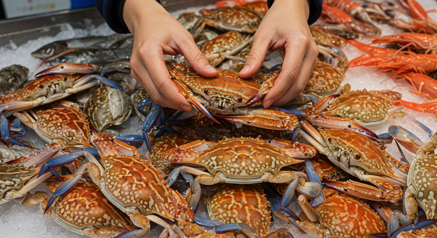 꽃게 선택과 손질법