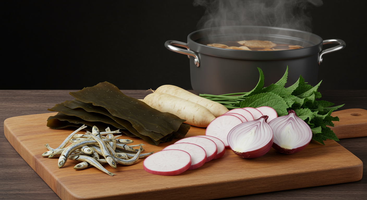 기본 육수 만들기