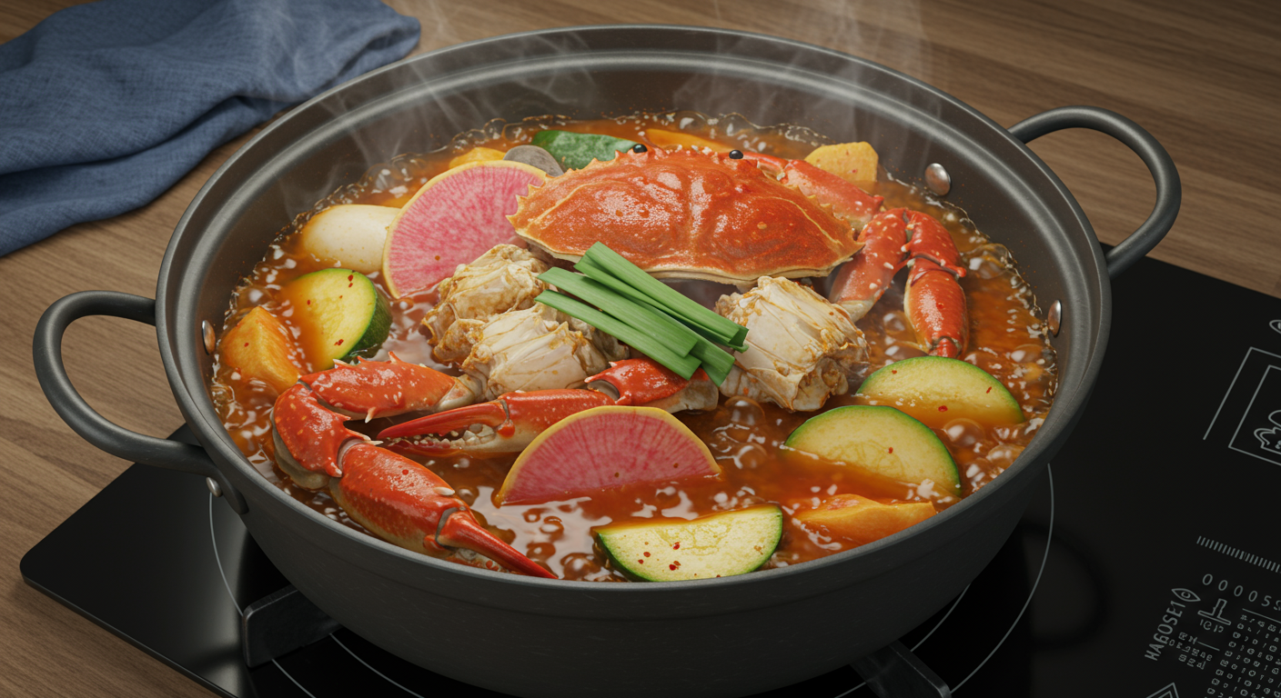 꽃게탕 끓이는 순서