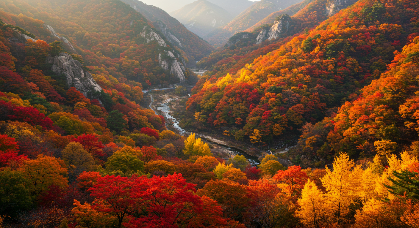 한국 단풍, 왜 이렇게 아름다울까요? 🍁