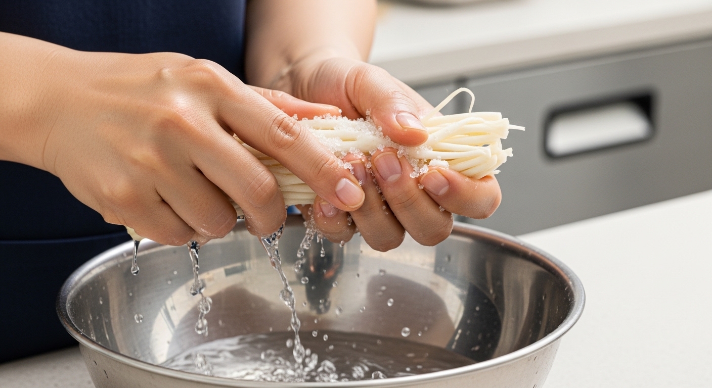 쓴맛 쏙 빼는 도라지 손질법, 이거 모르면 후회해요!