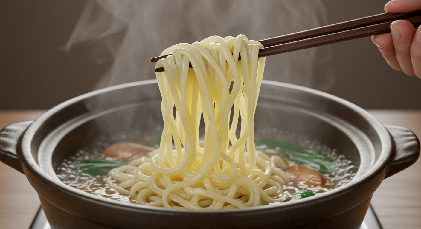 쫄깃한 면 준비와 맛있게 삶는 법