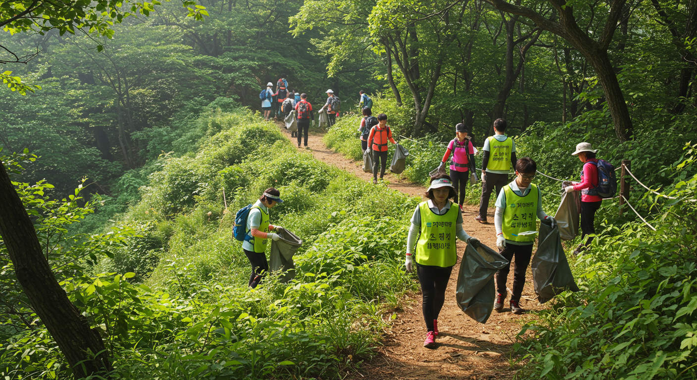 함께 오르는 즐거움! 청솔 산악회의 다양한 활동 🏞️