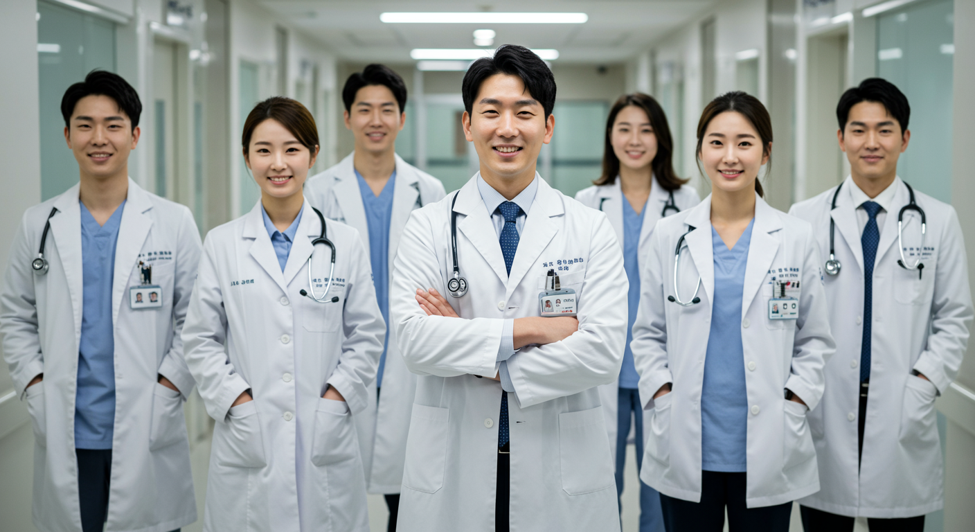 믿음직한 의료진, 금빛여성의원의 심장! 🧑‍⚕️
