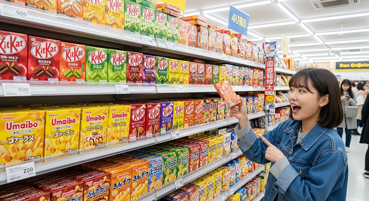 꼭 맛봐야 할 돈키호테 한정판 과자들!