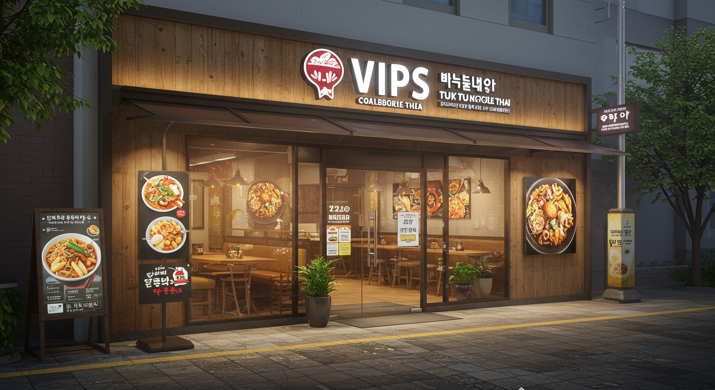 빕스와 툭툭누들타이, 특별한 만남의 시작