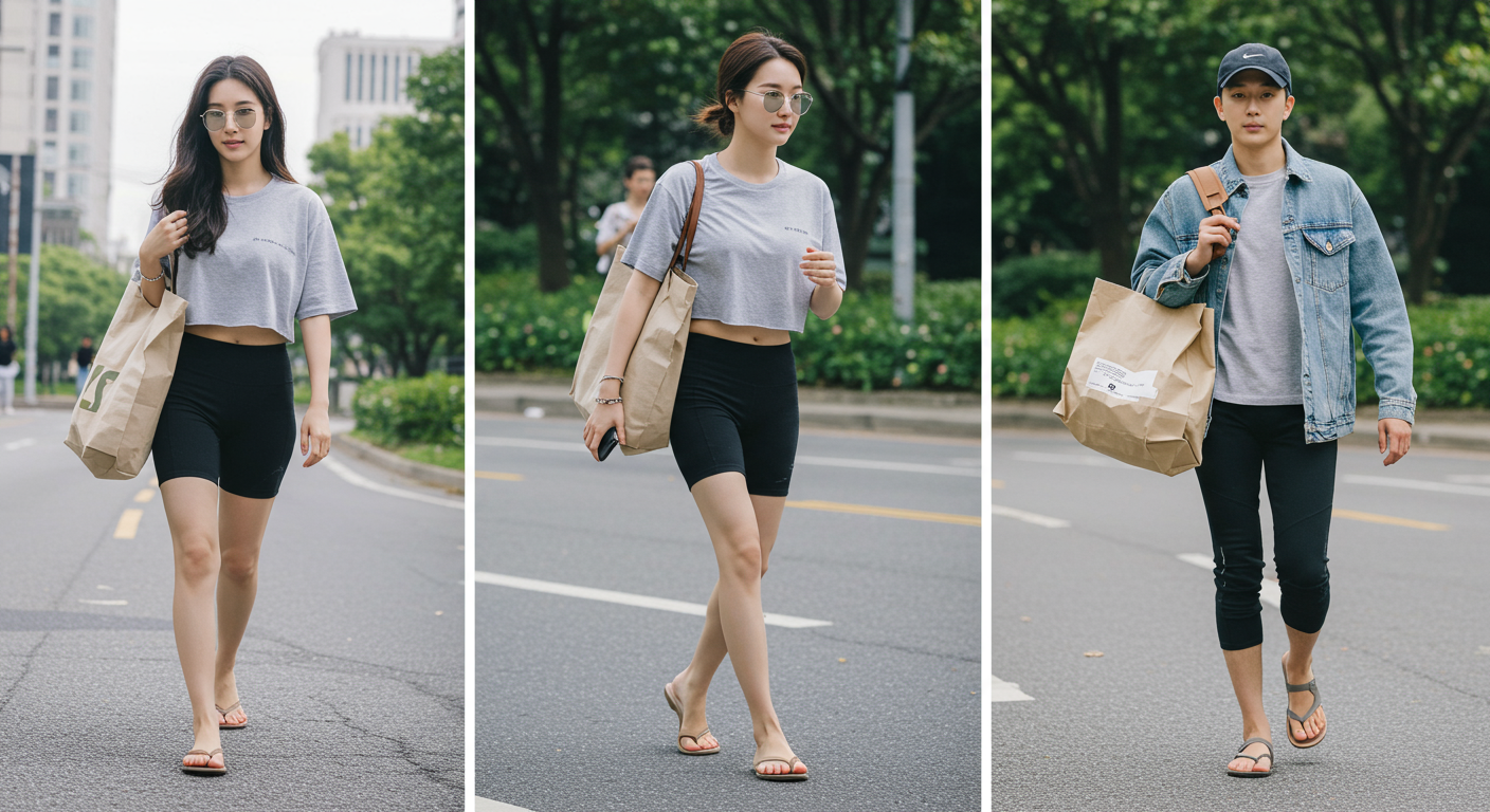 연예인들은 어떻게 신었을까요? (제니, 신민아, 이효리)