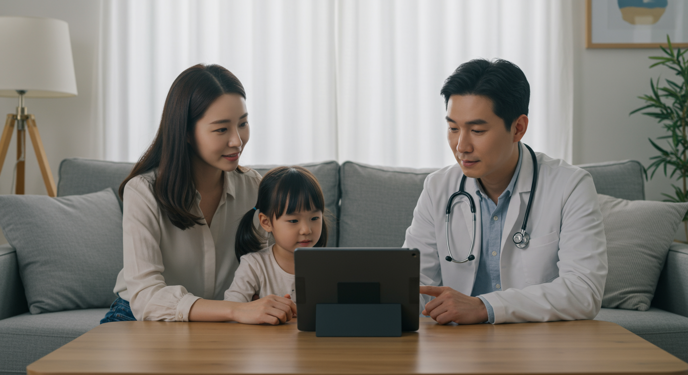 집에서 편하게 진료받아요! 원격진료와 디지털 헬스케어