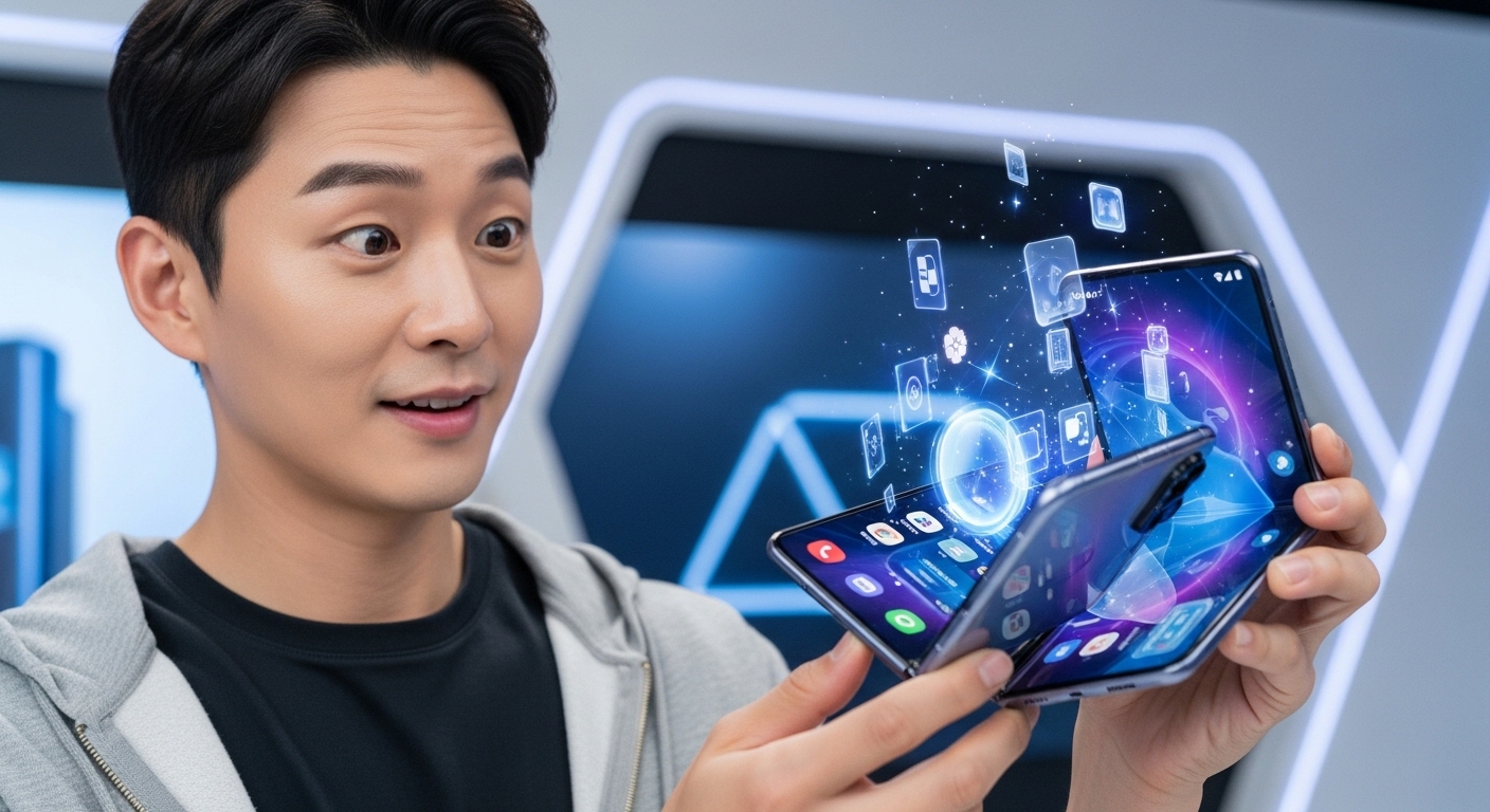 두 번 접는 놀라움: 트라이폴드의 특별한 폼팩터