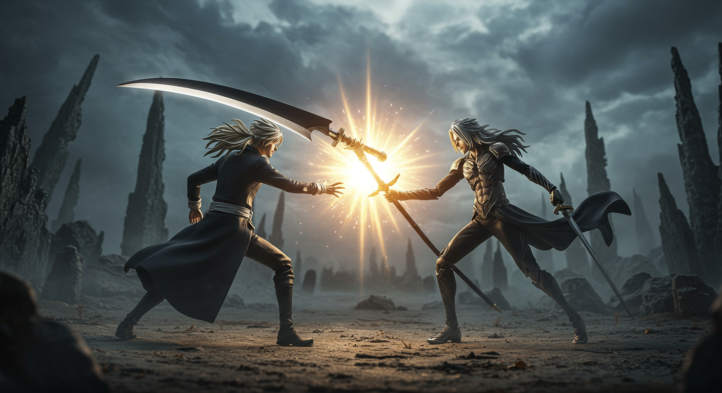 사신 vs 퀸시: 두 세계의 충돌