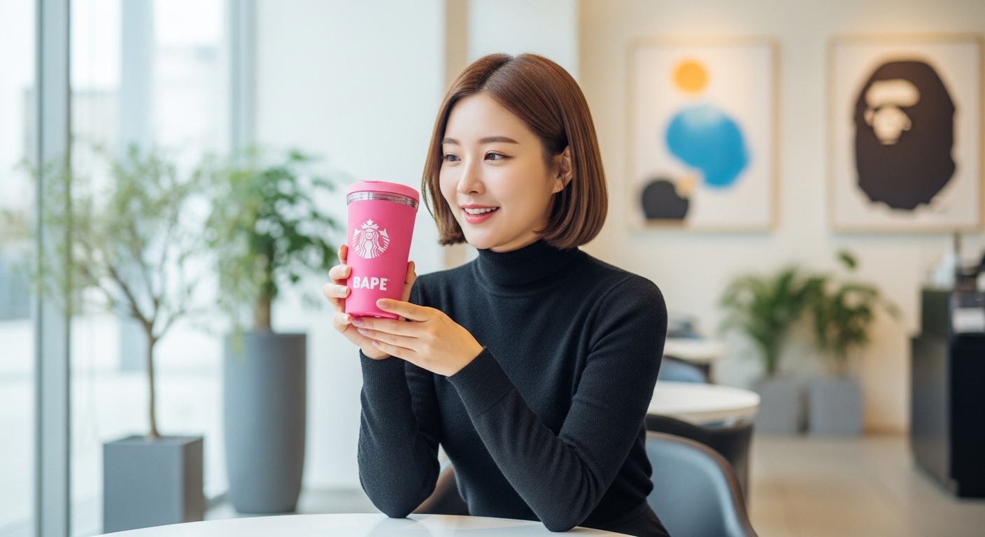 시선 강탈! 핑크와 브라운 디자인 자세히 살펴보기
