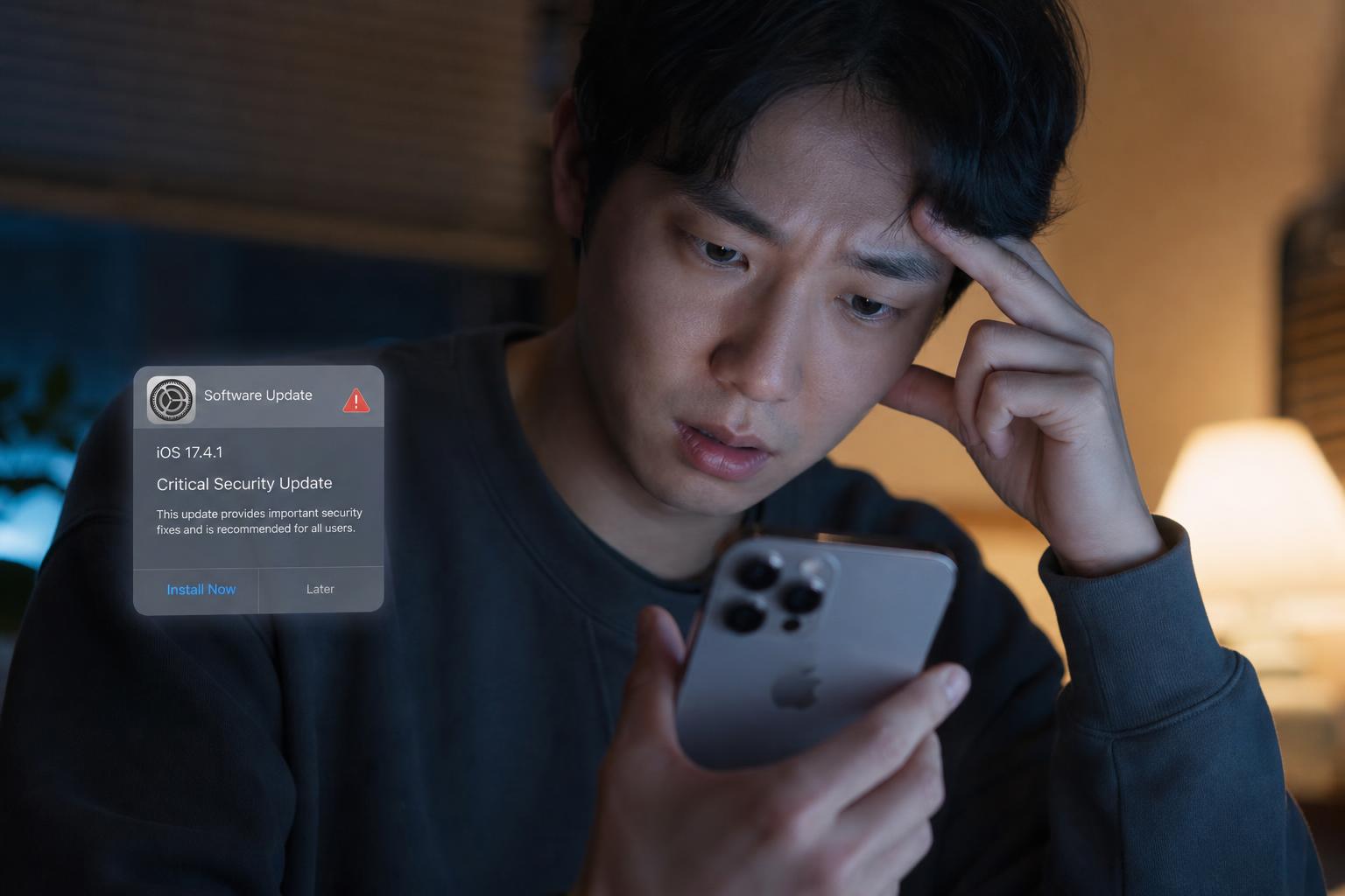 iOS 26.4.2, 왜 갑자기 나왔을까요?