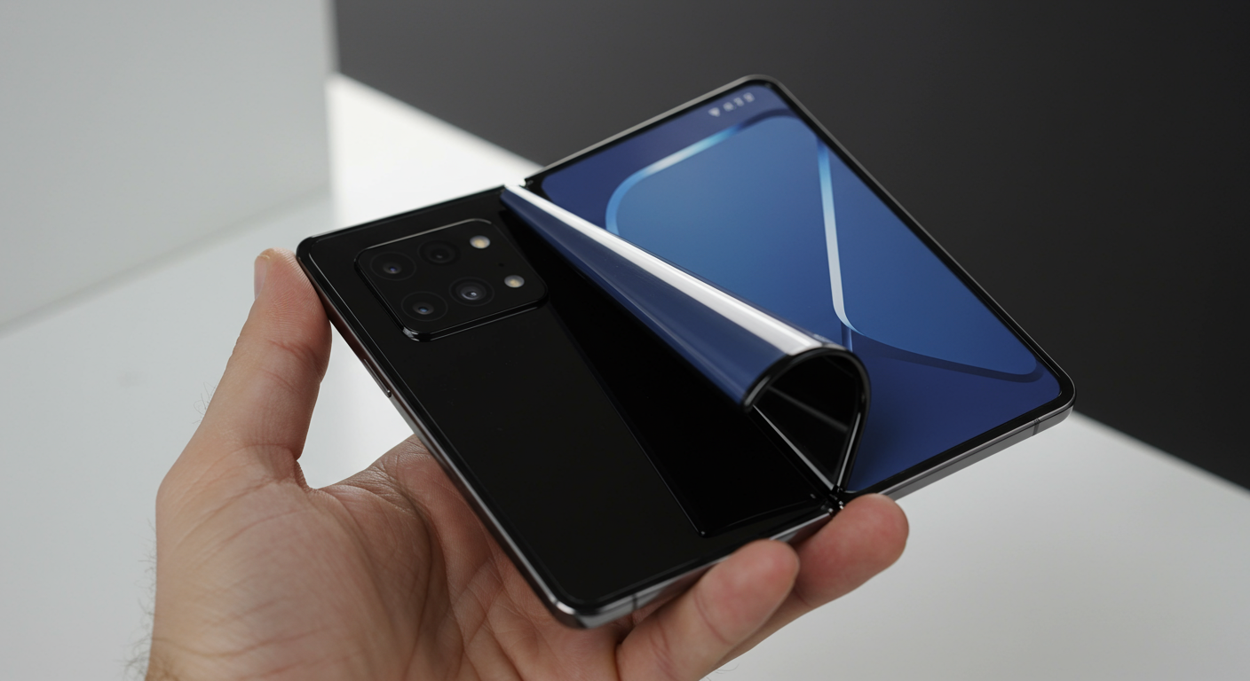 더 얇아지고 가벼워진 갤럭시 폴드7 디자인!