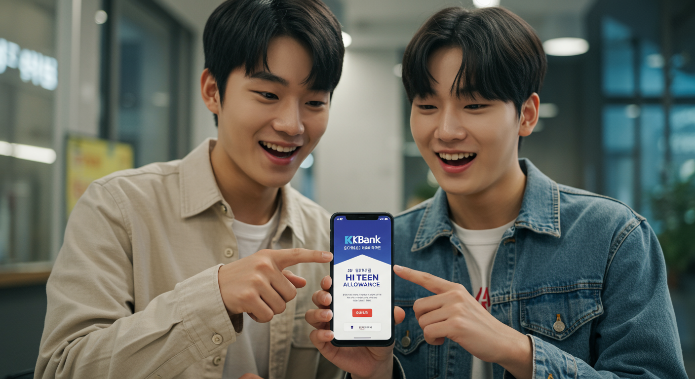 청소년도 케이뱅크 용돈뿌리기에 참여할 수 있나요?