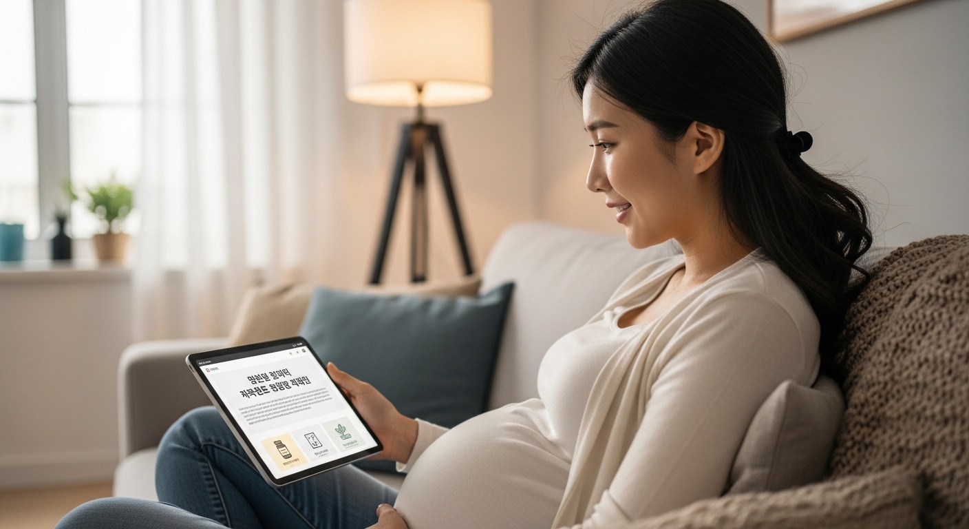 안전한 갓비움 섭취를 위한 임산부 가이드라인