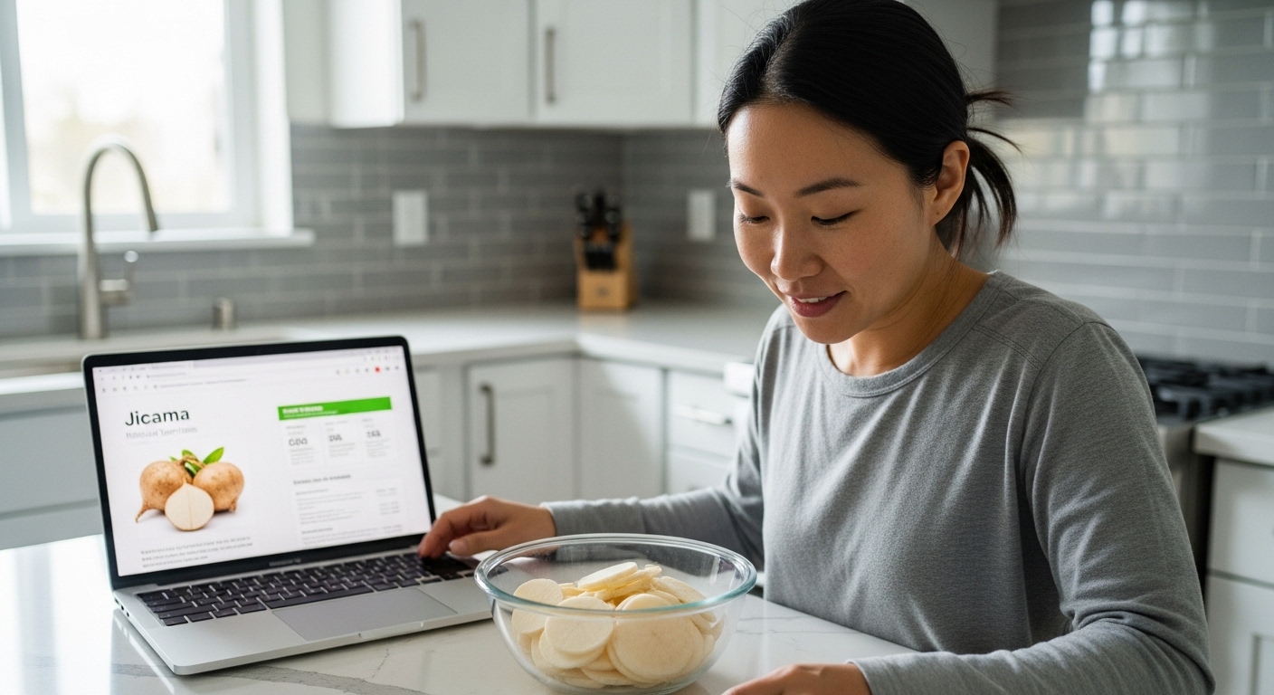 히카마의 주요 영양성분은 무엇인가요?