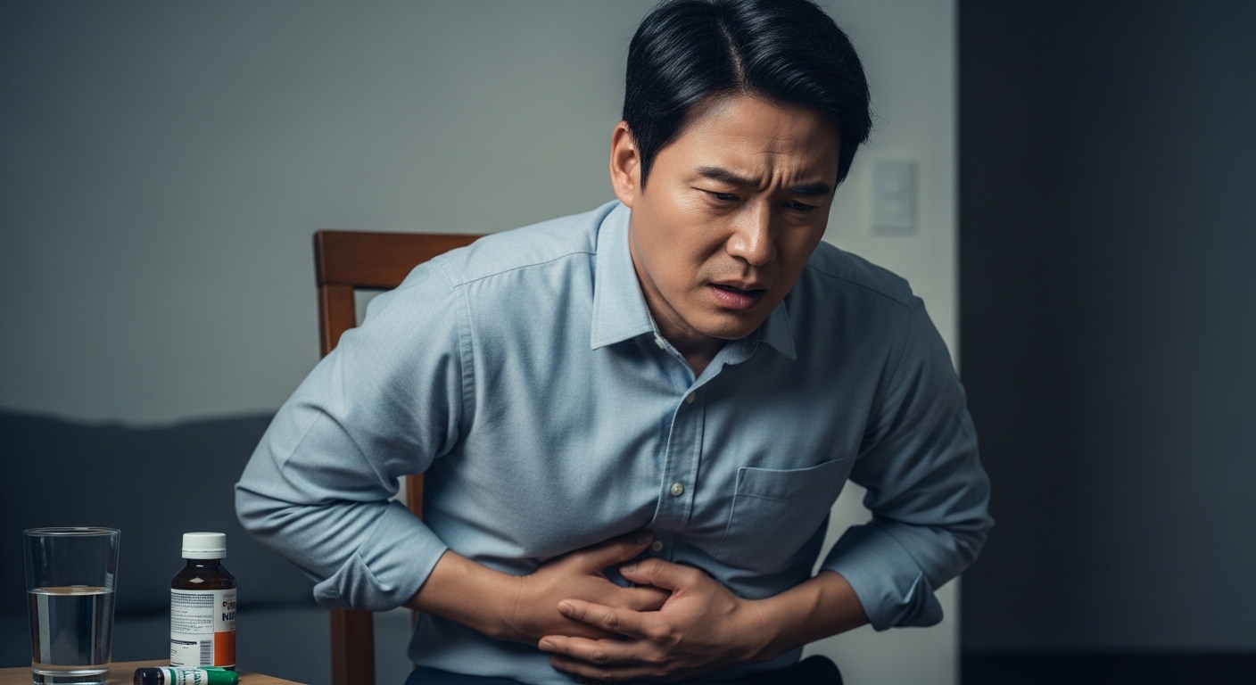 가장 흔한 초기 신호: 복통의 특징