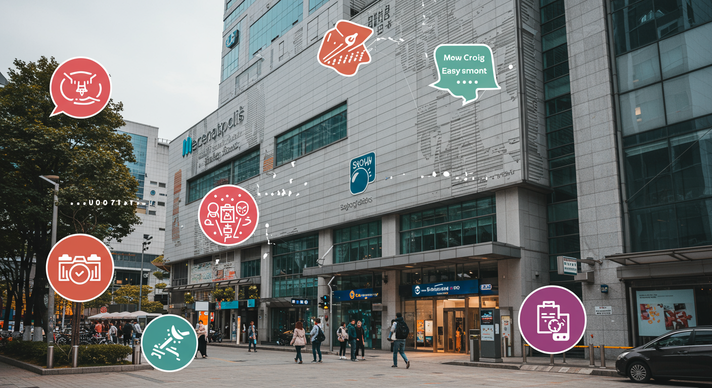 합정역 초역세권, 연예인도 반한 입지