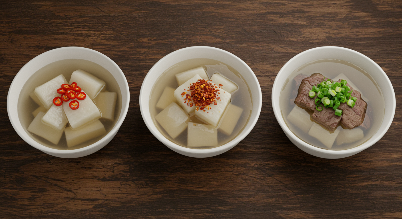 우리 동네 소고기 무국은 어떤 맛?