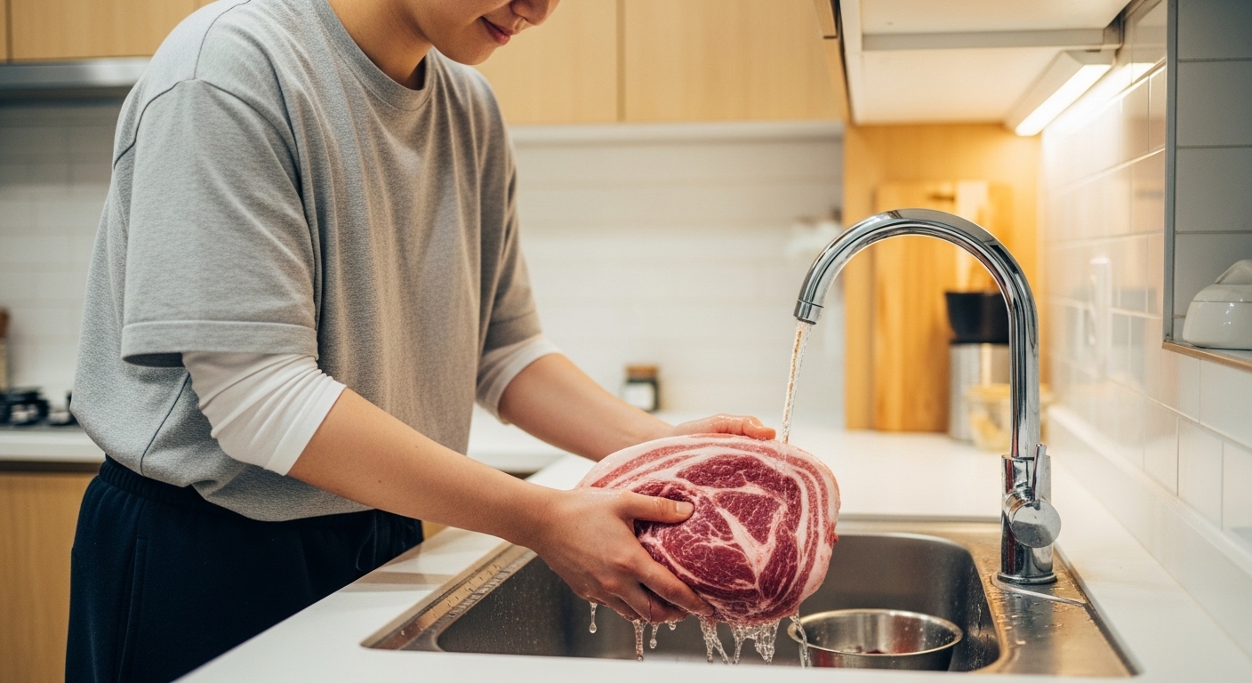 돼지고기 핏물 제거와 세척은 왜 중요할까요?