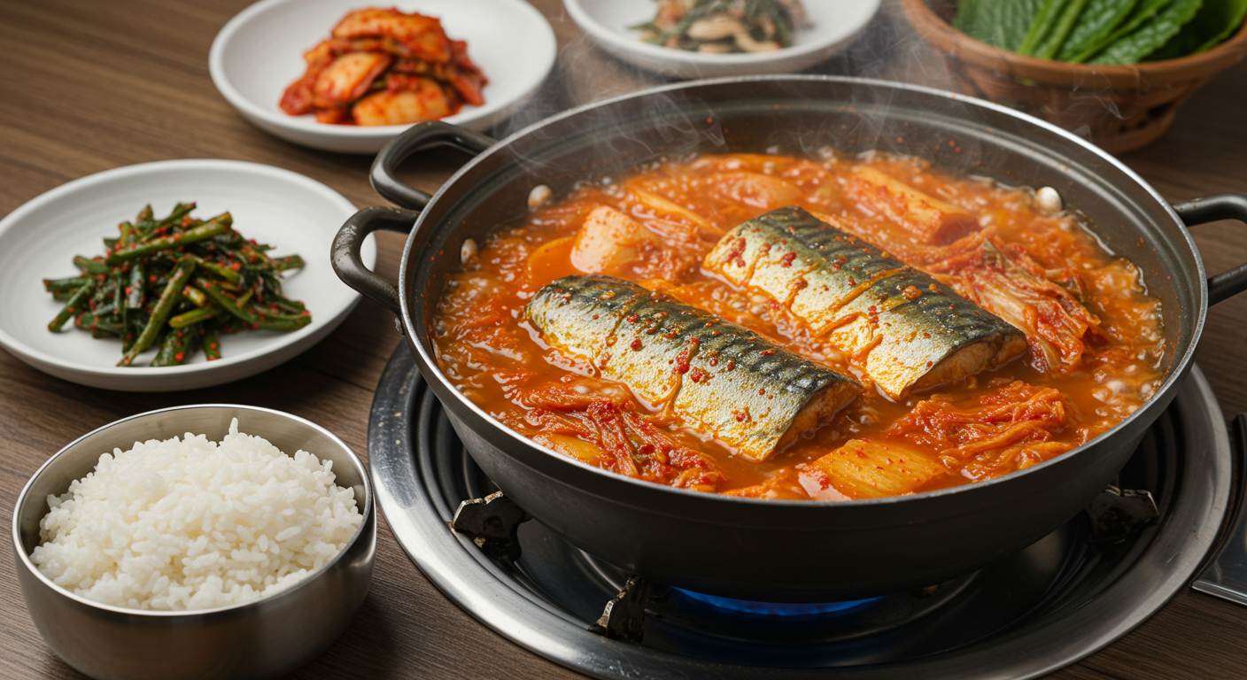 꽁치김치찜, 이게 뭘까요?
