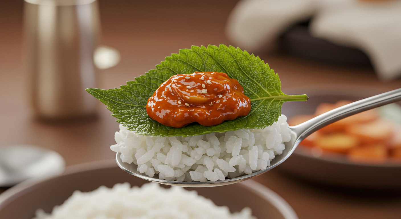 깻잎 양념장이 대체 뭐길래 밥도둑일까요?