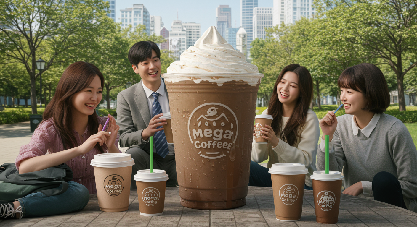 여전히 착한 가격! 메가커피의 가성비는 유지될까요?