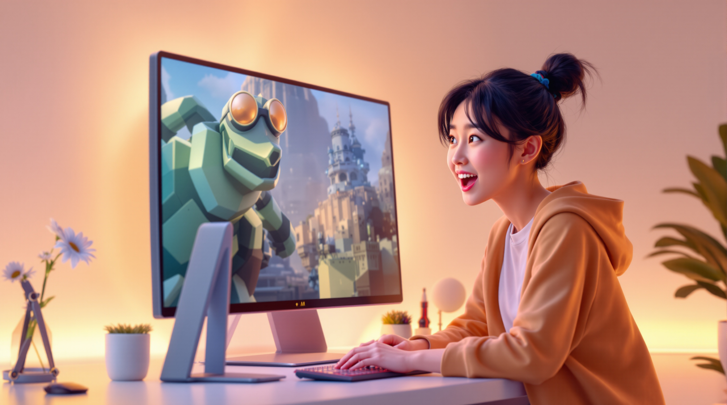 커다란 화면의 마법! MSI MAG401QR 모니터의 등장