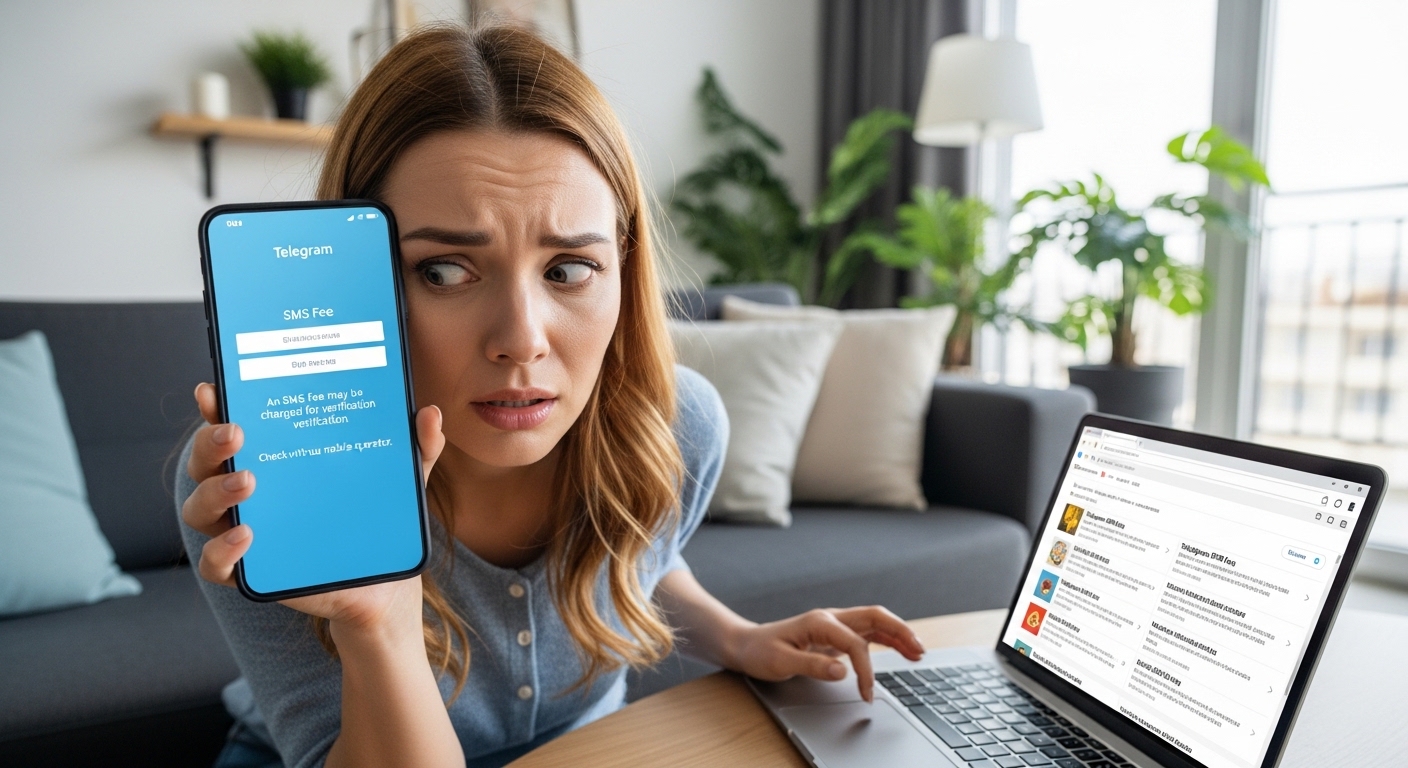 왜 텔레그램 SMS Fee가 발생할까요?