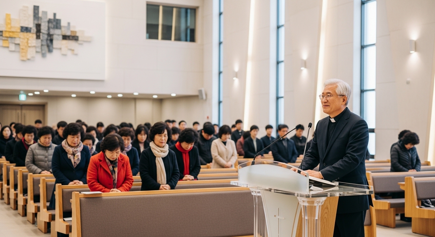 목사님과 지도자께 드리는 감사와 축복 인사