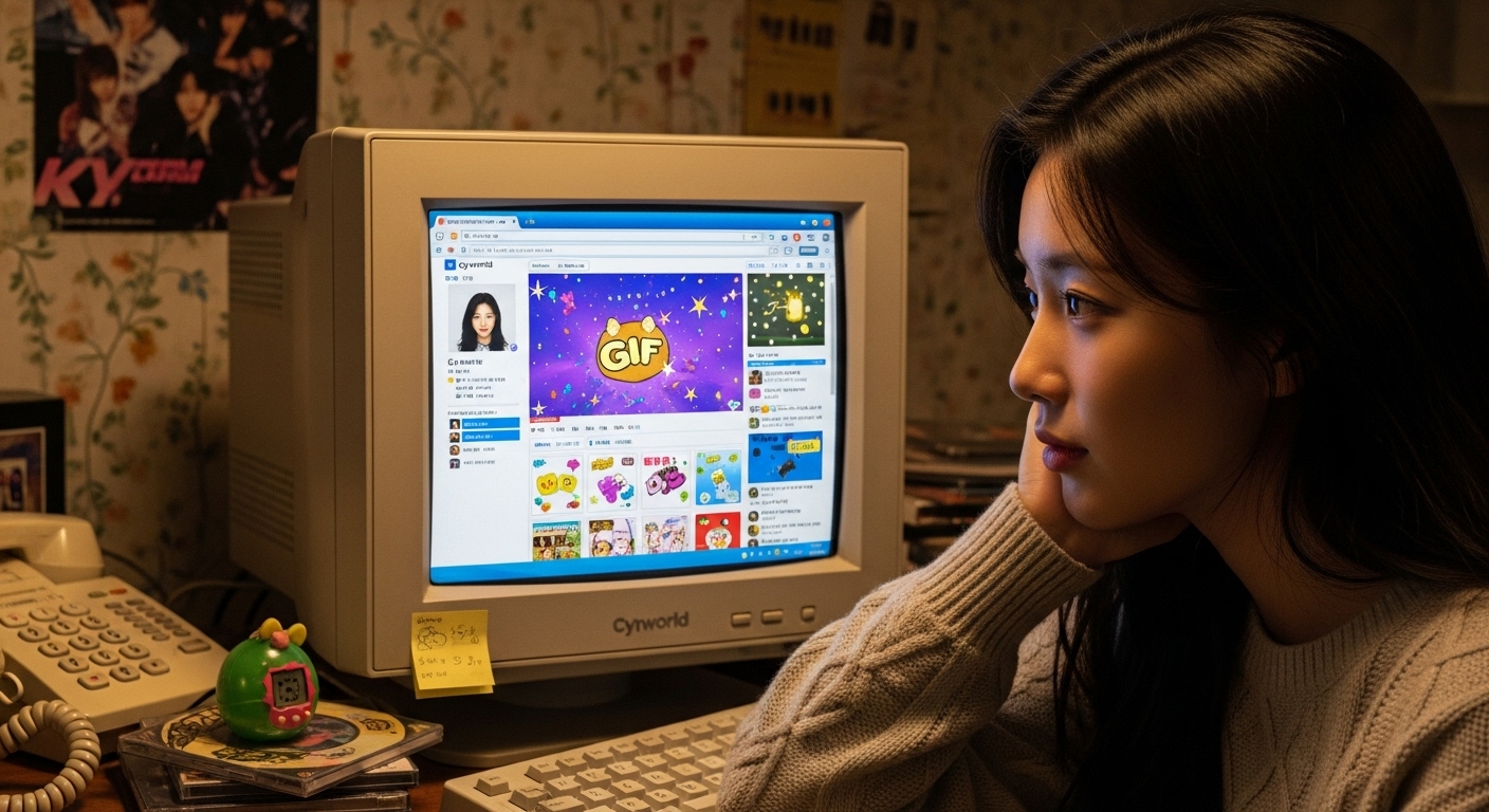 싸이월드 폰트의 등장: 웹 폰트 시장의 시작