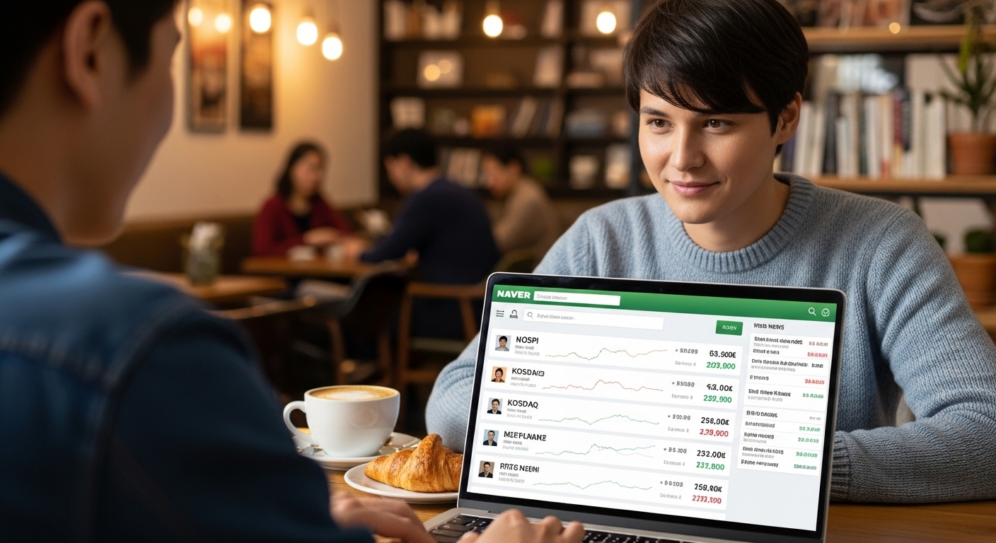 포털사이트 & 한국거래소에서 간편하게 보는 법