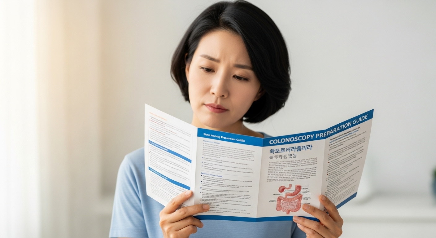 대장내시경 2일전, 왜 식단 조절이 중요할까요?