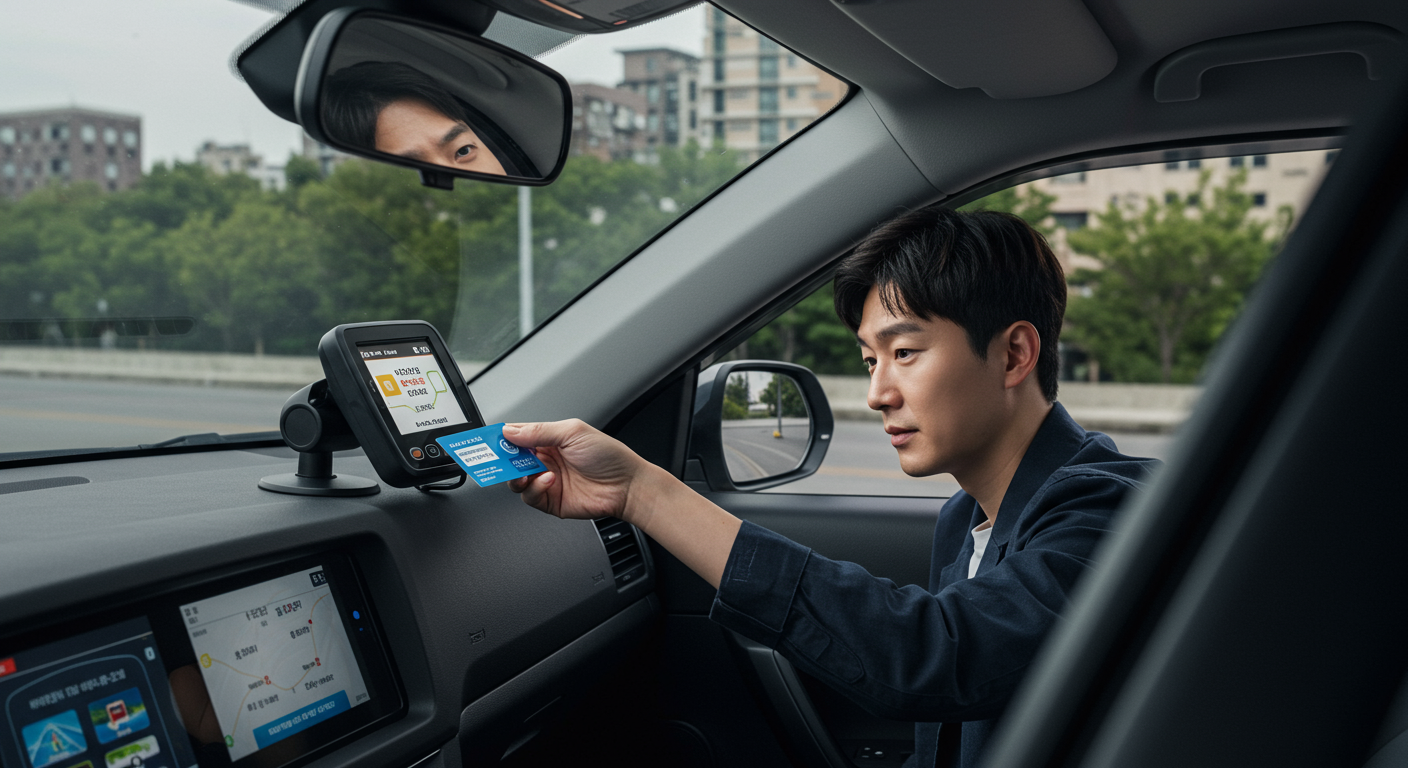 단말기에 후불하이패스 카드 등록하는 쉬운 방법