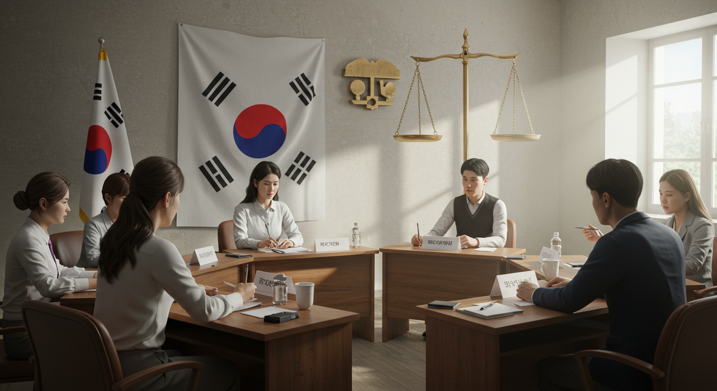 민주주의 꽃을 피우고, 바른 법을 만들어요