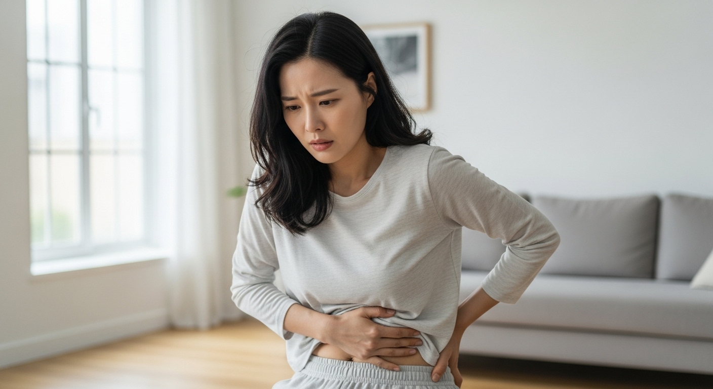 오른쪽 아랫배 누르면 아플 때, 혹시 맹장염? 🧐