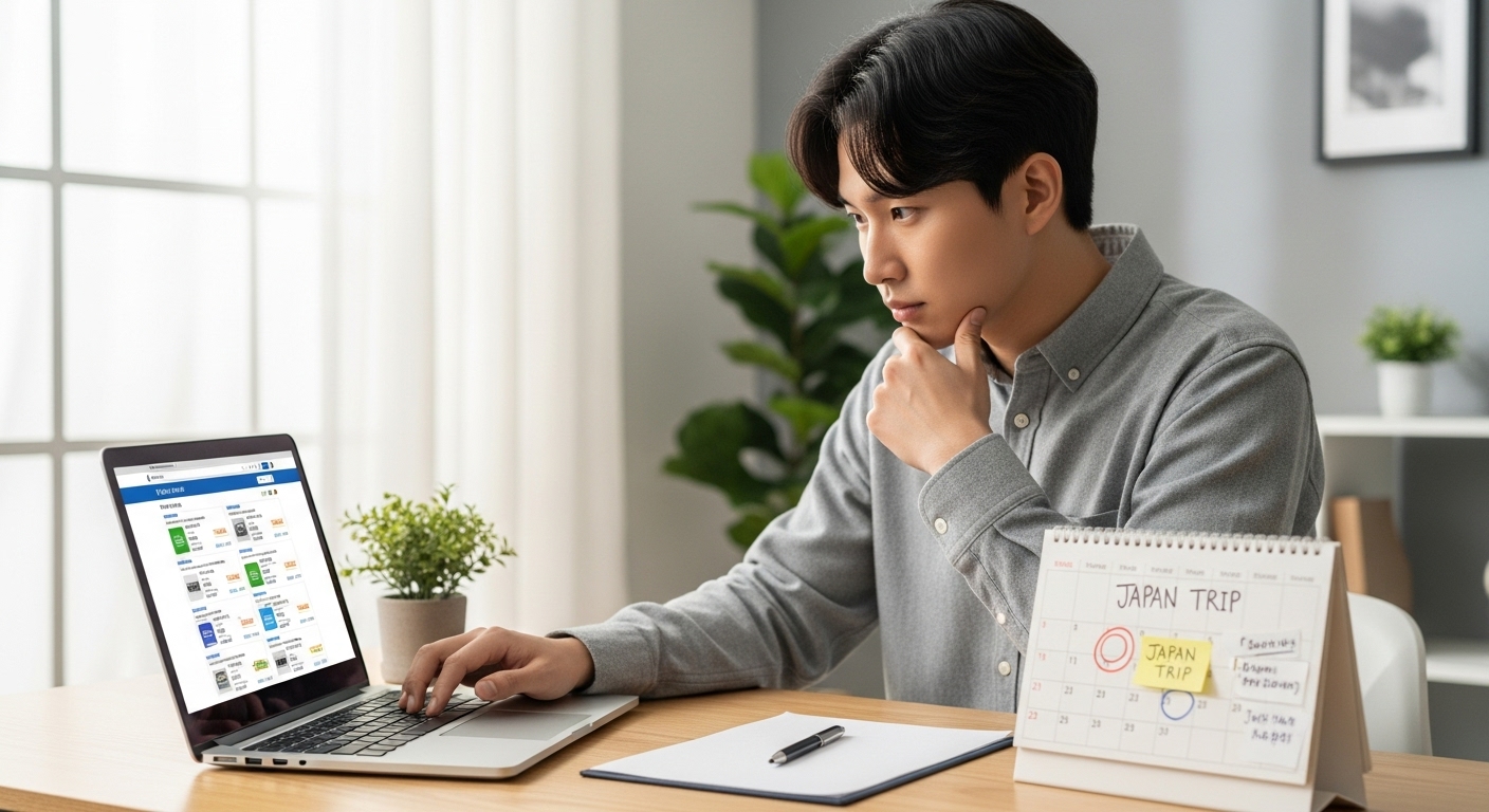 일본항공권, 언제 예약해야 가장 쌀까?